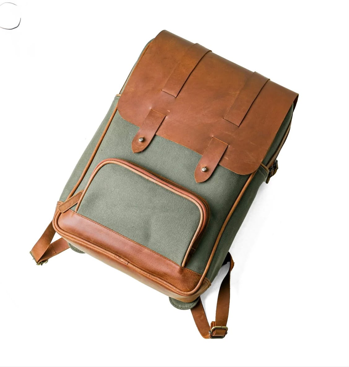 Lw Premium vintage Leather Backpack