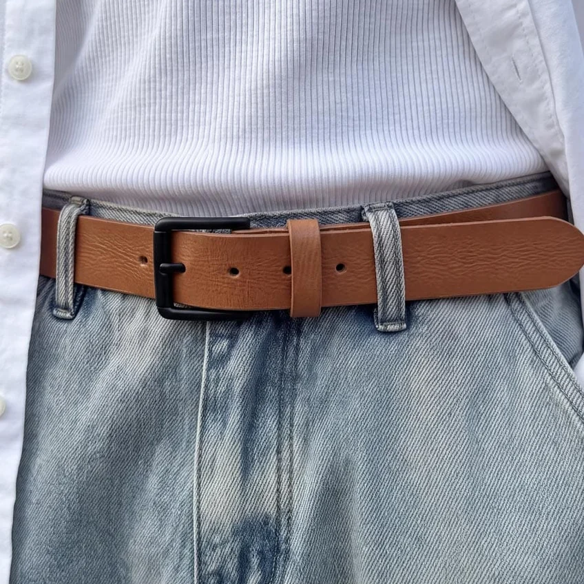 Lw Pele Toro Men's Leather Belt