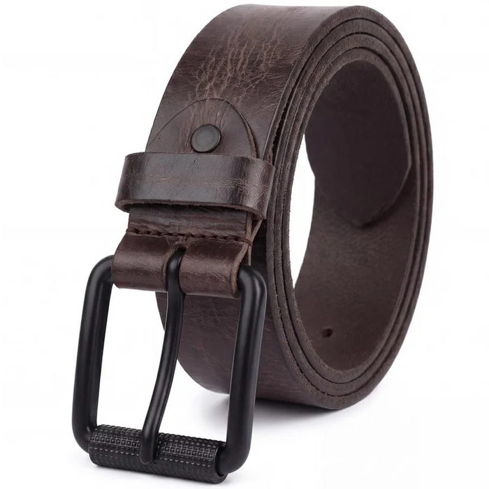 Lw Men's Crazy Horse Leather Belt