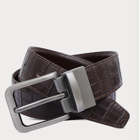 Lw 2in1 croco Leather Belt